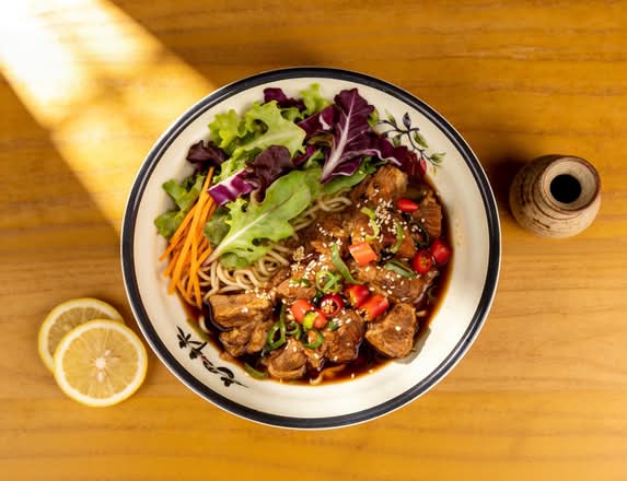 Spicy Braised Beef Noodle Soup 红烧牛肉面